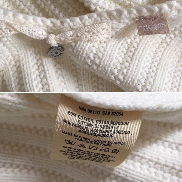 New Knitted & Knotted Open Shoulder Pullover - Picture 8 of 8